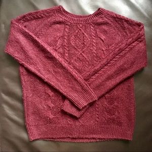 Burgundy Sweater